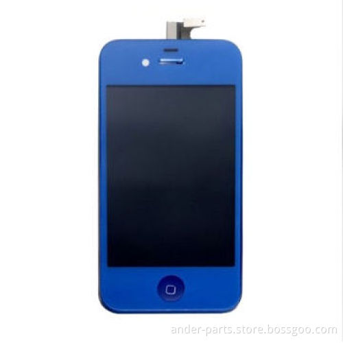 Hot Sale Mobile Phone LCD Touch Screen for iPhone 4/4S, Multicolor